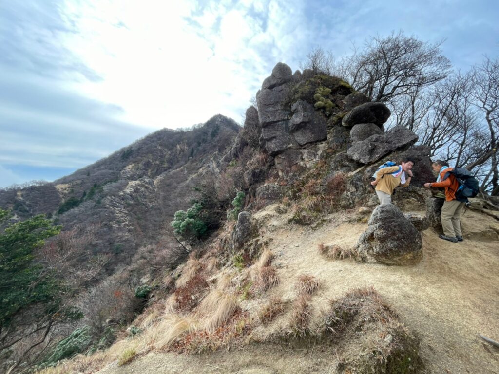 武平峠登山ルート