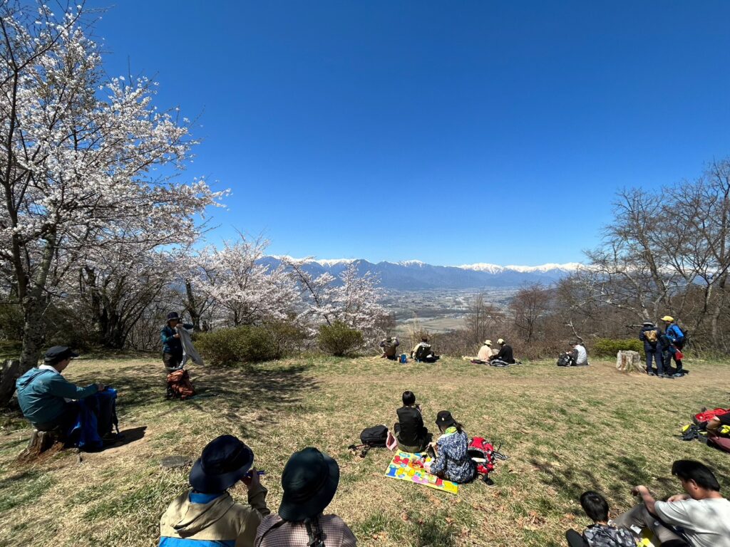 光城山山頂