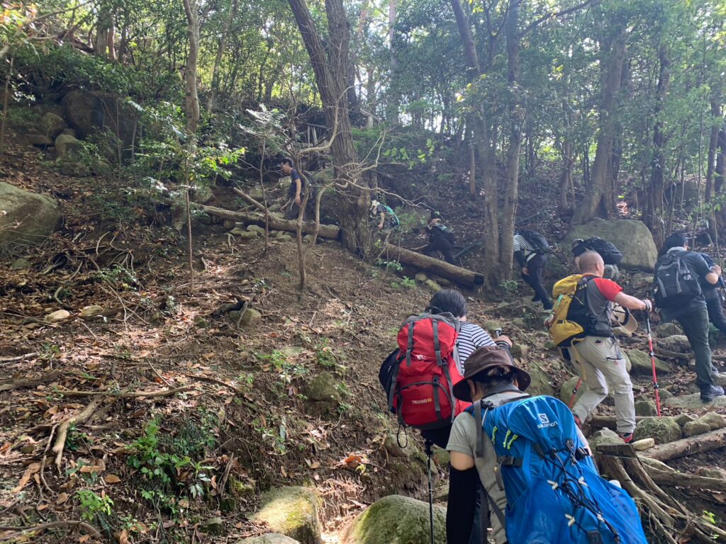 御在所 中路登山道