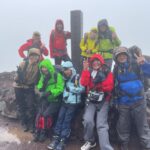 富士登山登頂